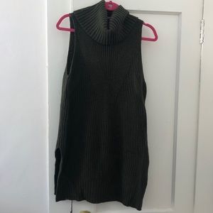 Anthropologie MOTH sleeveless turtleneck tunic, M